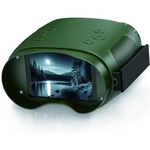 4K Digital Night Vision Binoculars, 10X Zoom, 2.8" HD Display | 4K Digital Night Vision Binoculars with 2.8" HD Screen, 10X Zoom, 1080P Video, Rechargeable Battery, Outdoor Gift Idea