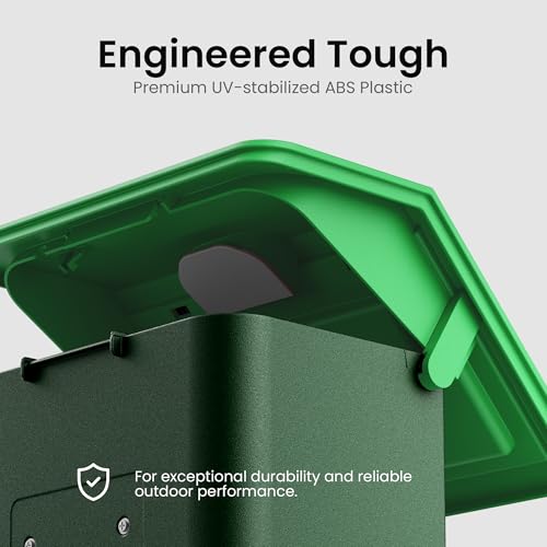 Bird Feeder with Camera Solar Powered 2K HD Video, 10,000+ Species AI Recognition, Real-Time App Alerts, and Weatherproof Design for Effortless Birdwatching, Gift for Bird Lovers, Grass Green - color: Grass Green