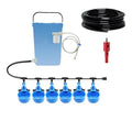 Automatic Chicken Waterer, 6 Cups Float Controlled No-Spill Dispenser | Quick-Connect Poultry Water Dispenser., Reliable Poultry Watering Solution for Backyard Farm