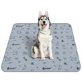 Washable Pee Pads for Dogs 2 Pack, Reusable Puppy Training Pads 34" x 36" | Heavy Absorbency Dog Playpen Mats Waterproof with Non-Slip Bottom for Playpen, Crate, Potty, Whelping - size: 34x36 Inch (Pack of 2）