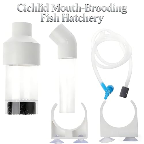 Aquarium Egg Incubator Tumbler - 50mm Fish Hatchery for Cichlids and Mouth-Brooding Species