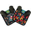 DOWN UNDER OUTDOORS 2 Extra Large Chicken Saddles (Feathers and Flora) | Adjustable Straps, Chicken Apron, Poultry Saver, Pet Supplies, Including Shoulder Cover, 14 oz Breathable Cotton Canvas - color: Feathers and Flora