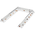 Chicken Tunnel with Corner Frames, Outdoor Large Metal Poultry Playpen with Weather-Resistant Cover, Portable Animal Cage for Hens, Ducks, Rabbits, Chicken Run for Yard