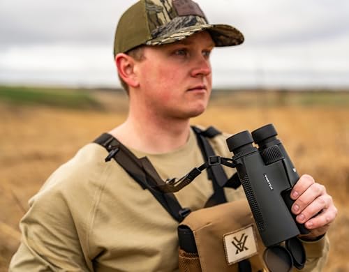Vortex Triumph HD 12x50 Binoculars | HD Optics, Tripod Adaptable, Waterproof, Fogproof, Shockproof, Included Glasspak Harness - Unlimited, Unconditional Warranty - color: Green, size: 12x50