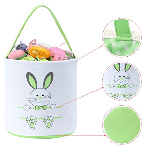 XinblueCo Baseball Basket Easter Baskets for Canvas Easter Egg Hunt Baskets - color: Baskets8
