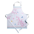 Maison d' Hermine Aprons for women with Pocket 100% Cotton (27.50"x31.50") | Adjustable Neck Strap & long ties Apron Men Chef Wedding Cooking Gardening Server Maid - color: 053 - Blossoms in Spring