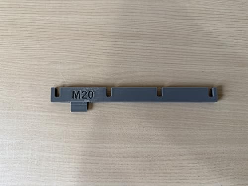 3D Printed Incubator Egg Turner Bar Replacement PETG, Made in USA (Grey, Maticoopx20) - size: Maticoopx20