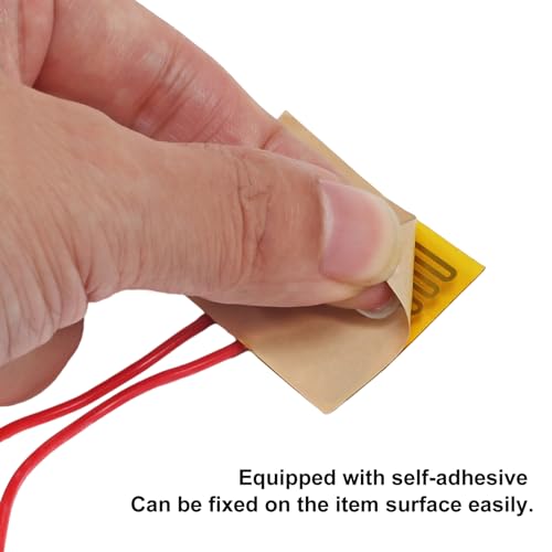 6pcs Film Heater Plate Adhesive Pad 5V 1W 30mmx40mm PI Heating Elements Film Strip Heater Adhesive Polyimide Heater Plate - size: 30mmx40mm