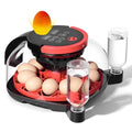 Incubators for Hatching Eggs with 1080P HD Night Vision Camera - Automatic Egg Turning & Humidity Control, 360° Visibility Incubators for Hatching Eggs, Compatible with Chicken, Duck, Quail, Pigeon.