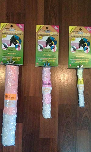 Polly's Edible Cuttlebone Calcium Bird Cage Perch for Budgies, Parakeets, Amazons, Blue & Golds, Macaws and Cockatoos.… (Variety, Medium) - color: Variety, size: Medium