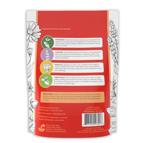 Nest Box Herbs for Chicken Coop Nesting Boxes - 6 oz (Pack of 2) - size: 6 oz (Pack of 2)