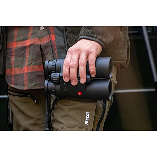 LEICA Geovid R Gen 2022 Compact Lightweight Hunting Bird Watching Rangefinder Binoculars with Carrying Strap Incuded, 8x56 - size: 8x56
