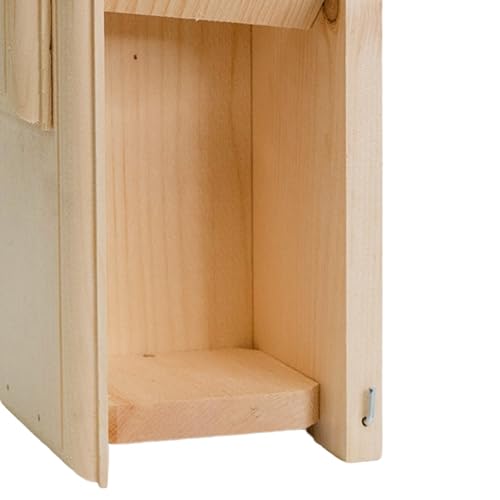 Bird Habitats Open-Top Bluebird House, Predator-Resistant Nest Box