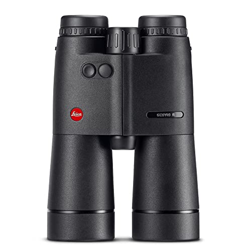 LEICA Geovid R Gen 2022 Compact Lightweight Hunting Bird Watching Rangefinder Binoculars with Carrying Strap Incuded, 15X56 - size: 15X56
