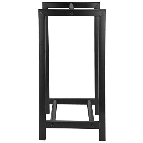 Esschert Design FF232 Wood Storage/Carrier - Powder Coated Steel
