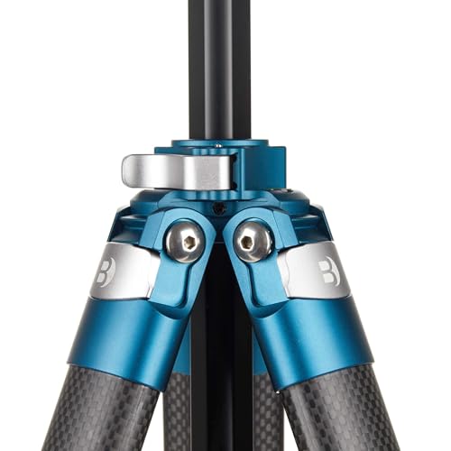 Benro CyanBird Pro Carbon Fiber Lightweight Tripod Kit for Birding & Wildlife for Scopes, Binoculars & Photography, Ball Head, Adjustable Legs, Arca-Swiss Plate, Flip Locks, 60" Max Ht, 9.9lb Payload