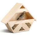 Weysat Cedar Dove Nesting Box Solid Wood Mourning Dove Nest Box for Outside Pigeon Finches and Wild Birds Roosting and Nesting Platform Birdhouse Outdoor DIY Garden Decoration
