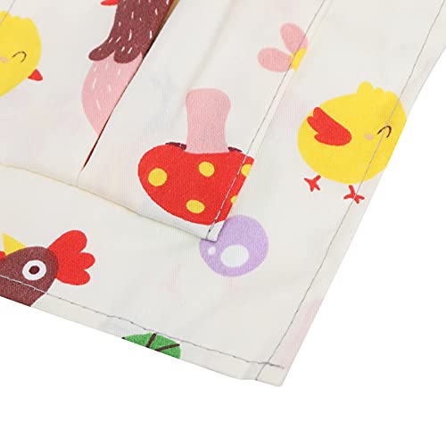 Omabeta Eggs Collecting Apron Durable Cotton Twill Thick Multiple Pockets for Egg Gathering and Farm Tasks