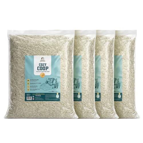 4 Pack 10 Pound Bag Hemp Cozy Coop Siftable Chicken Bedding - size: 4 Pack