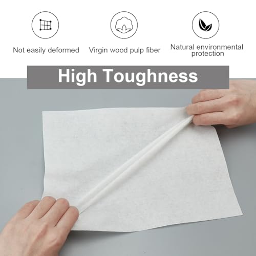 200 Sheets Bird Cage Liner Papers, 10.51 x 8.27 Inch Single Use Cage Paper Bulk Non Woven Bird Pad Precut Absorbent Bird Paper for Bird Parrot Canary Small Pet
