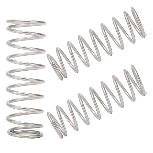 100PCS Pig Drinker Spring Set, Heavy Duty Iron Water Nipples Spring Replacement for Animal Drinking Fountains Chicken Pig Waterer Accessories