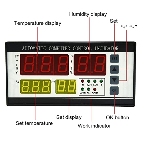 Automatic Control System for Egg Incubator Machine and Temperature and Humidity Control Machine (XM-18ZP)