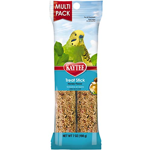 Kaytee Forti-Diet Pro Health Honey Pet Bird Treat Sticks For Parakeets, 2 Bars, 7 Ounce - size: 7 Ounce (Pack of 1)