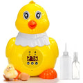 Egg incubators for hatching eggs, Small Incubator with Adjustable Temperature, Airflow & Clear Window, 6 Eggs Hatcher for Chicken Duck Quail Pigeon, Perfect for Home Classroom Kids