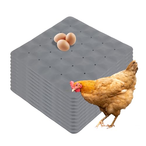 Chicken Nesting Pads Set, 12×12 Inch Reusable Nesting Box Liners Pads, Washable Nesting Pads for Chicken Coop, Poultry Nest Box Pads for Laying Eggs (11 PCS) - color: 11 PCS
