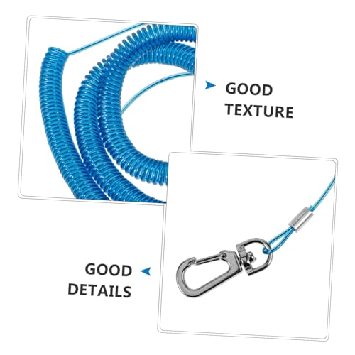 TOYANDONA 2pcs Parrot Training Leash Elastic Flying Rope for Safe Outdoor Activities Comfortable for Birds for Parrot and Training