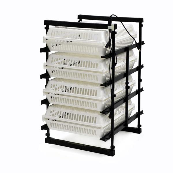 Hatching Time Automatic Egg Turner, Vibration-Free Design, Easy to Clean, Low Power Usage, Suitable for Chickens - style: 120 Egg Turner