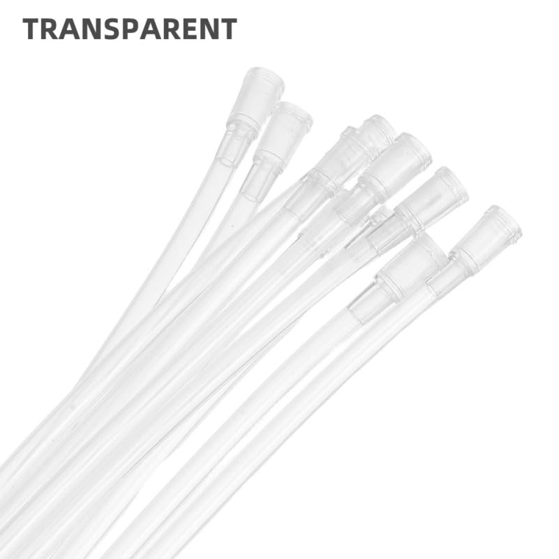 UPKOCH 100pcs Soft Feeding Tubes for Baby Birds Parrot Hand Feeder Supply Food Feeder Hose for Cockatiels and Small Parrots