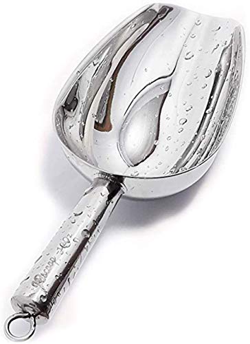 JBscoop Stainless Steel Ice Scoop, Small Metal Food Candy Scoop for Kitchen Bar Party Wedding - 6 Oz - size: 6 Oz