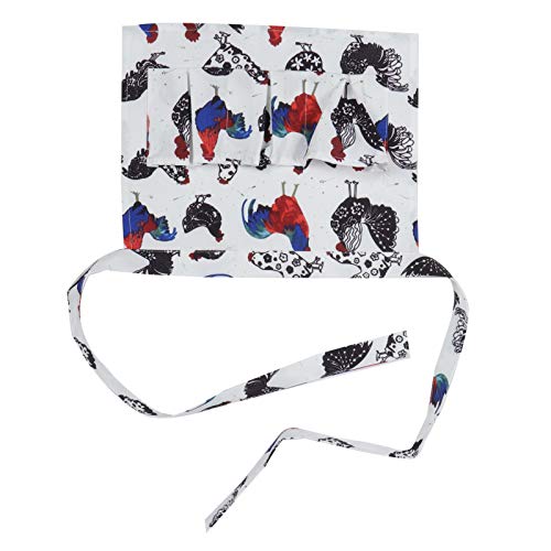 Eggs Collecting Apron with 8 Reinforced Pockets – Hands Egg Gathering Apron for Chicken Duck Goose Quail Eggs – Farmhouse Coop Kitchen Utility Size M (2 S)