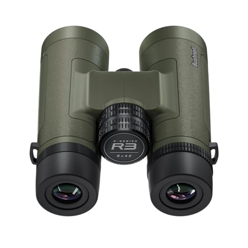 Bushnell R3 Binoculars with Vault Lite Bino Chest Harness, HD Optical System, Fully Multi-Coated Lenses, EXO Barrier, IPX7 Waterproof - Binoculars for Bird Watching and Wildlife Observation - style: 8x42 Binoculars