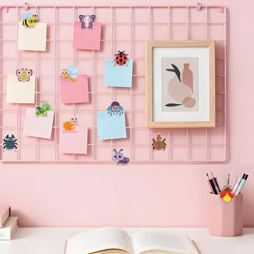 MAYJOYDIY 24Pcs 12 Styles Butterfly Bee Ladybug Acrylic Chip Clips Grasshopper Dragonfly Snail Bag Sealer Sealing Closures Cute Spider Ant Beetle Bag Clips for Food Storage Airtight Seal Grip - style: Insects