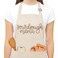 Sourdough Apron for Women with Deep Pockets - Funny Bakers Apron, Unique Sourdough Gifts for Women & Bread Bakers, Adjustable Kitchen Apron for Mom, Mother’s Day Baking Gift - B13 - color: Sourdough Mama 1