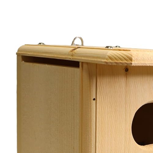 Bird Habitats Bufflehead Duck House, Cavity-Nesting Duck Box with Side