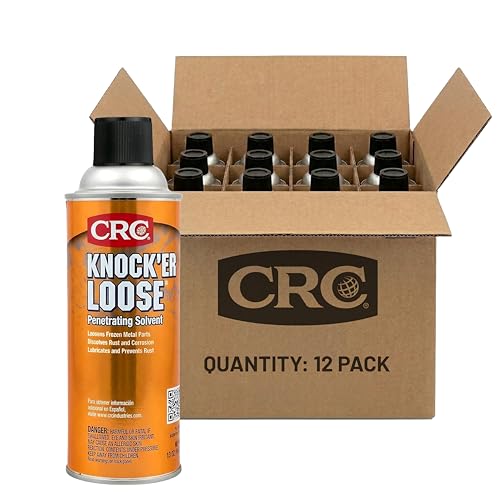 CRC Knock'er Loose Penetrating Solvent- 13 wt. oz. [Pack of 12]