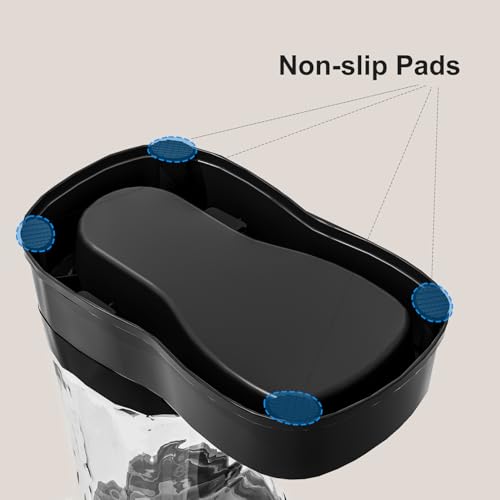 Gardner Pet Automatic Dog Water Dispenser Gravity Stainless Steel Water Waterer Feeder, Large Capacity Water Feeding Bowls for Medium & Large-Sized Dogs Cats Other Pets -(2.1 Gallon) - color: Dark, size: 2.1 Gallon