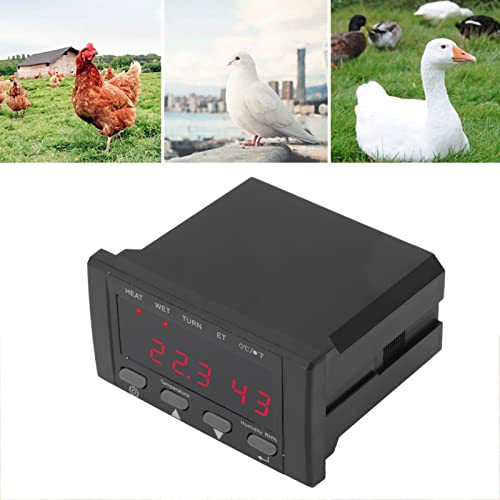 Digital Temperature Controller AC220V/110V Automatic Thermostat Incubator | Temp Humidity Controller for Greenhouse