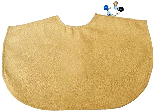 ISMARTEN Parrot Anti-Scratch Shoulder & Arm Protector, Multi-Functional Bird Diaper Flight Suits Pee Pads Diaper Poop Shawl for Cockatiel Parakeet Macaw Lovebirds Finches (Shoulder Protector-Yellow) - style: Shoulder Protector-Yellow