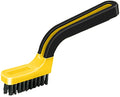 ALLWAY GB Narrow Nylon Stripper & Grout Brush | Soft-Grip Handle, Ideal for Tile and Grout - style: Narrow Nylon Stripper Brush