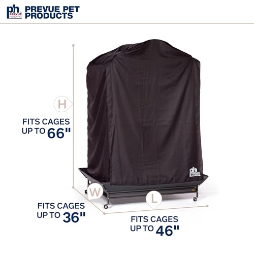 Prevue Pet Extra Large Bird Cage Cover - 12506 - size: 50.0"L x 40.0"W x 69.0"H
