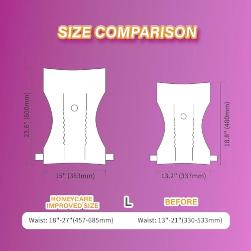 Honey Care All-Absorb Disposable Female Dog Diapers L Size, Improved Bigger Size, 22 Count, Super Absorbent, Breathable, Wetness Indicator, Packaging May Vary - size: Large (Pack of 1)