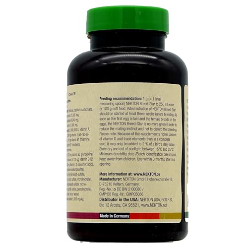 Nekton Breed-Star Breeding Supplement for Birds 140g / 4.94oz - size: 140g