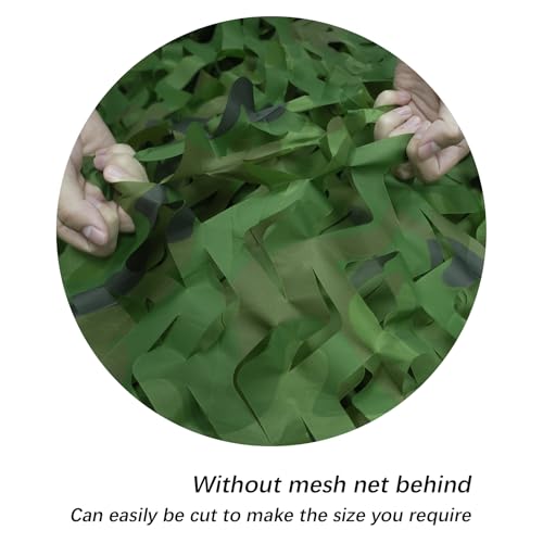 LOOGU Camo Netting, Camouflage Net Blinds Great for Sunshade Camping Shooting Hunting - color: Woodland Camo, size: 1.5x10M=5x32.8ft