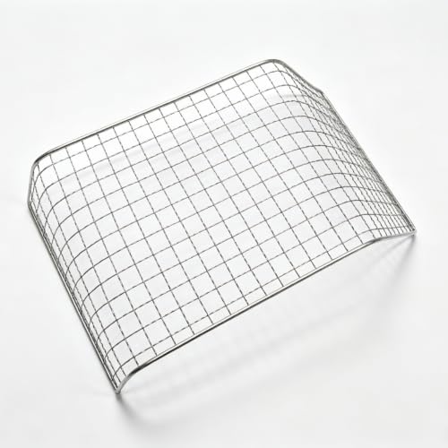 Stainless Steel Reptile Climbing Net – Basking Platform for Bearded Dragon, Leopard Gecko, Blue-Tongued Skink, Turtle – Durable Basking Rock & Ramp for Tank Accessories, Reptile Bed for Sunbathing