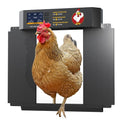 Chicken Coop Door, Automatic Chicken Coop Door Opener, Large LCD Display with Timer & Light Sensor, Anti-Pinch Protection