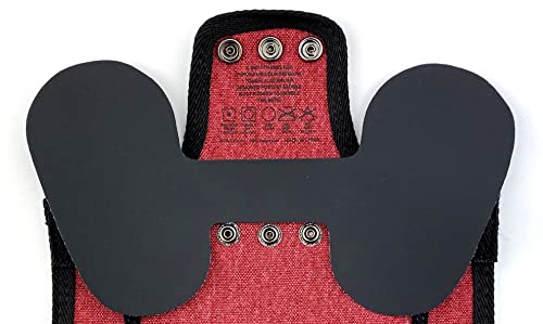DOWN UNDER OUTDOORS 6 Pack of Medium/Large Heavy Duty PVC Shoulder Covers | Will Only Suit Our Medium/Large Chicken Saddles, Aprons, for Hens and Poultry - size: Set of 6 Heavy Duty Medium Shoulder Covers